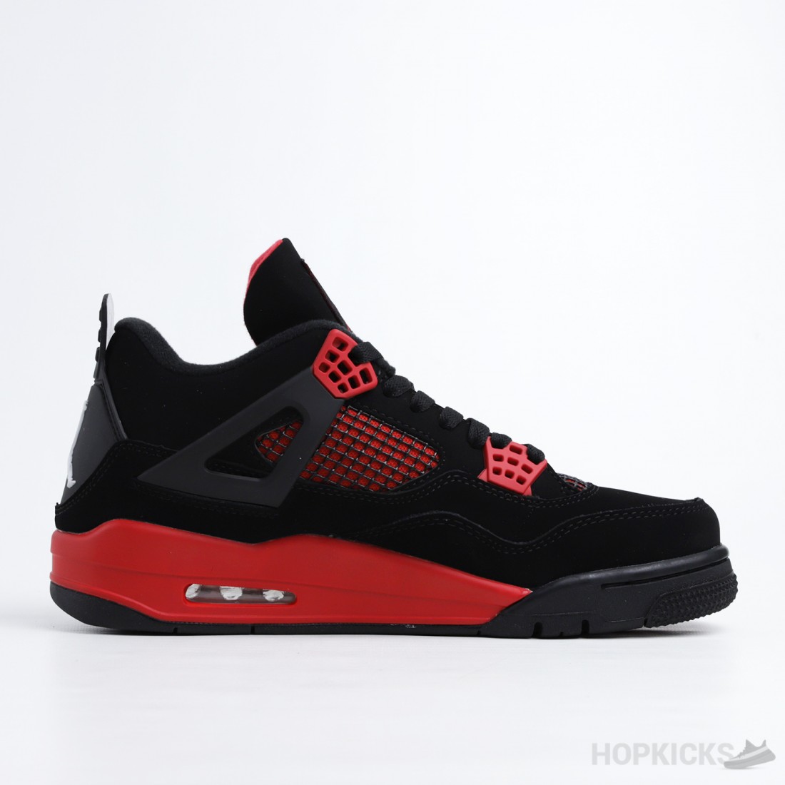 jordan 4 red leather